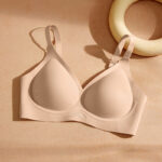 Seamless Wireless Cotton Bra (BH1838) — cotton-rich fabric and gusset construction