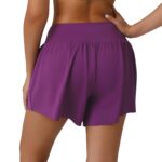 High-Waist Tummy-Control Activewear Shorts (LJ-SM2544): front fit showing silhouette, waistband and activewear coverage