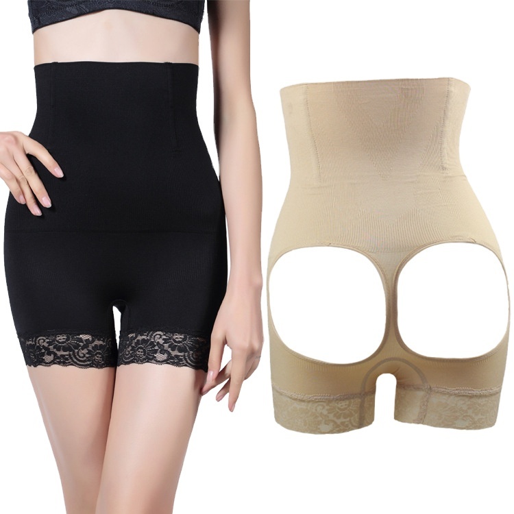 High-Waist Tummy-Control Shapewear Bodysuit (PP08): front fit showing silhouette, control panels and waistband
