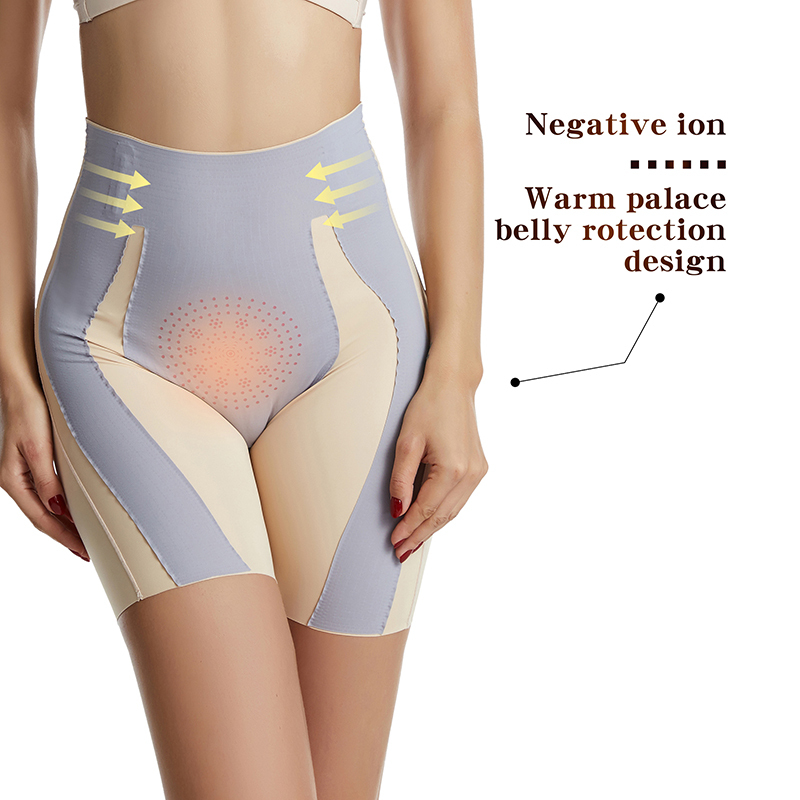High-Waist Waist Trainer (8833): front fit showing silhouette, control panels and waistband