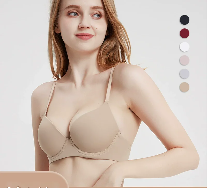 Cotton-lined B-G cup underwire bra 0312 reference photo