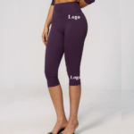 High-Waist Tummy-Control Activewear Leggings: front fit showing silhouette, waistband and activewear coverage