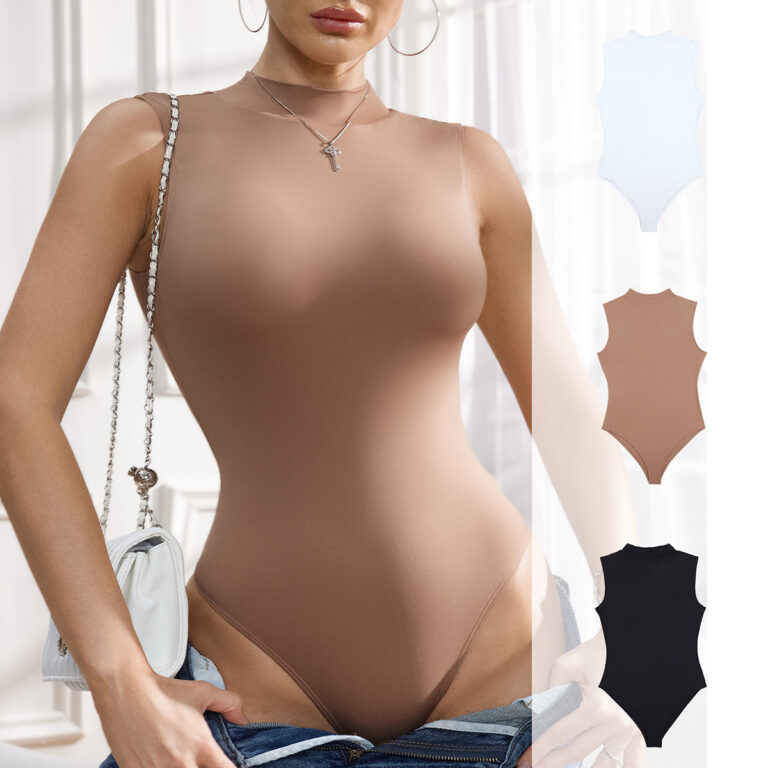 Seamless Tummy-Control Thong: front fit showing silhouette, control panels and waistband