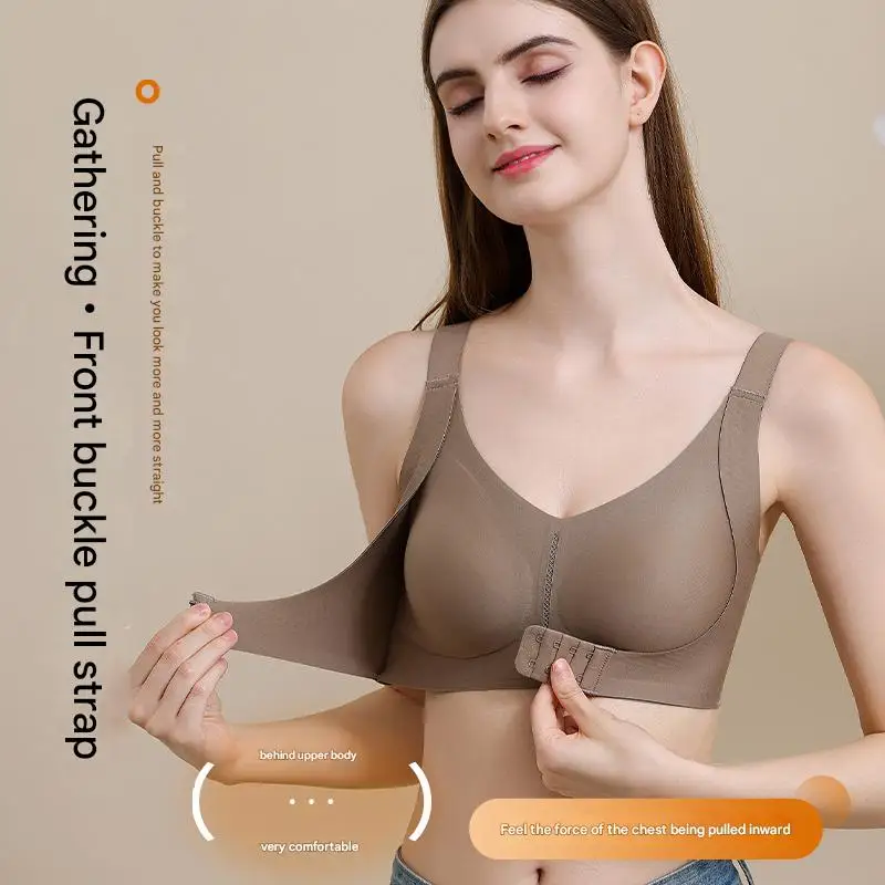 Front-closure plus-size push-up bra 1130 reference photo
