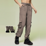 High-Waist Activewear Leggings: front fit showing silhouette, waistband and activewear coverage
