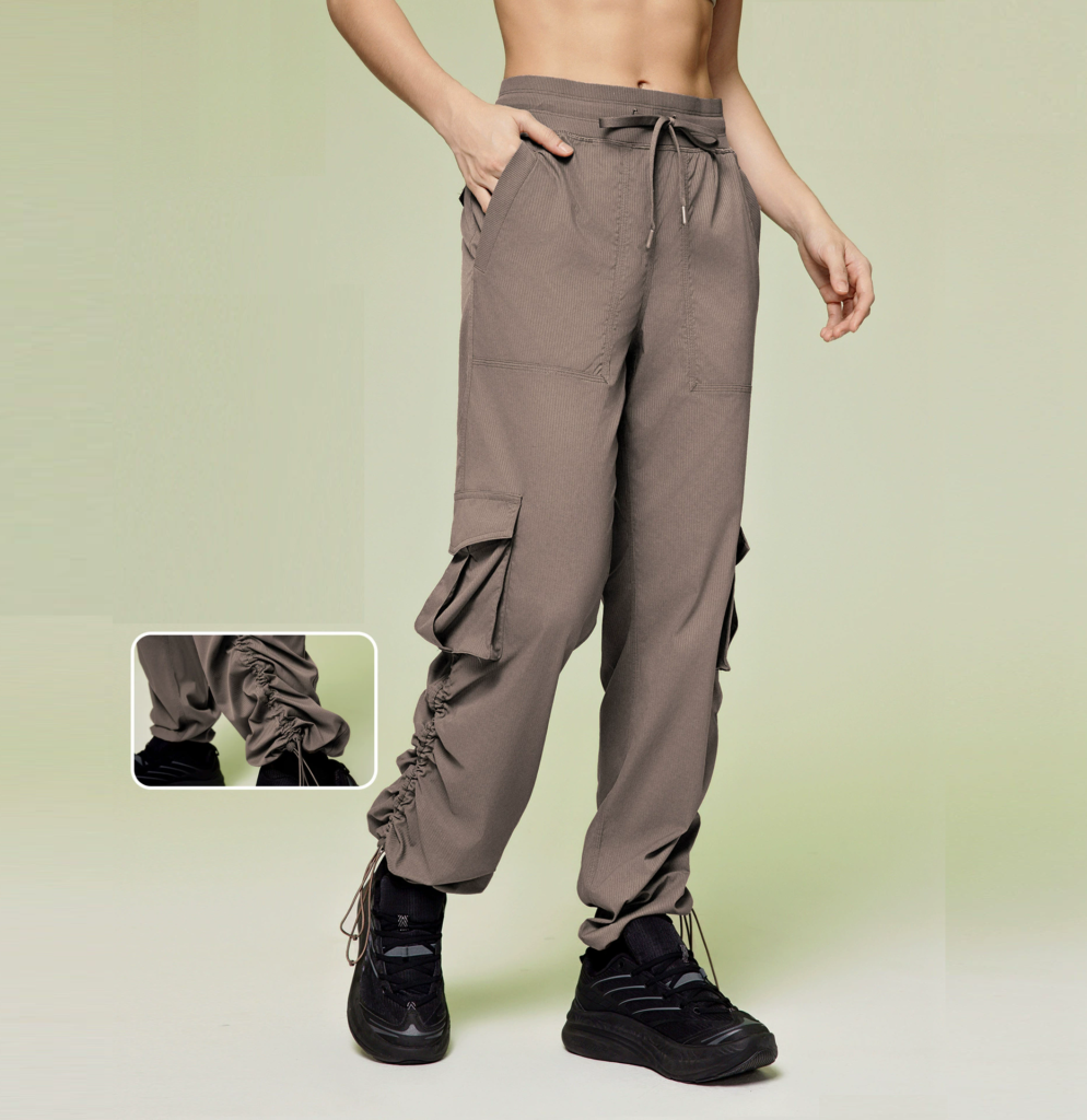High-Waist Activewear Leggings: front fit showing silhouette, waistband and activewear coverage