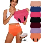 Seven-colour high-waist heavy-flow period panty reference photo