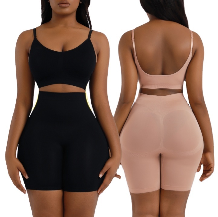 High-Waist Tummy-Control Brief (LJ-33156): front fit showing silhouette, control panels and waistband