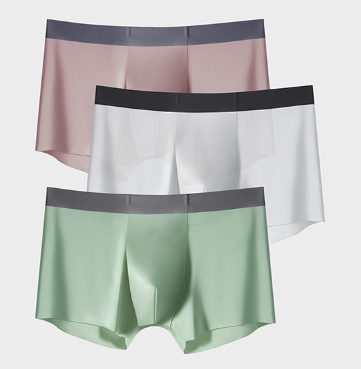 7-Pack Seamless Nylon-Spandex Boxer Briefs (012): front flat-lay showing the seven-pack seamless boxer briefs