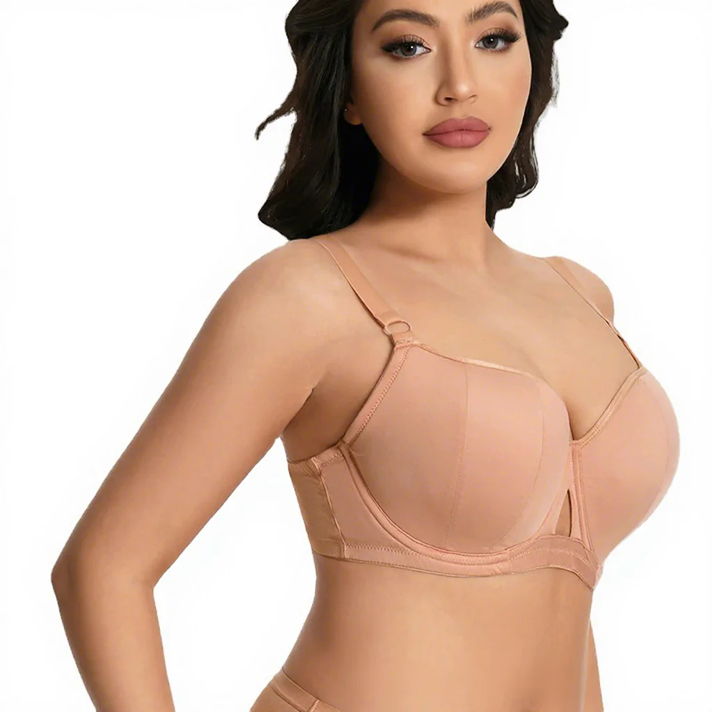 D-H cup mesh underwire bra M010 reference photo