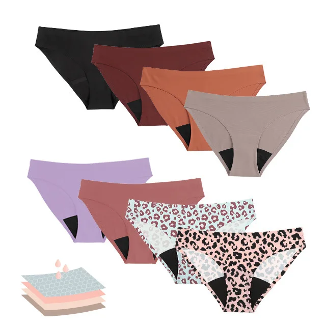 Plus-Size Low-Rise Period Brief front — plus-size fit and extended-size support