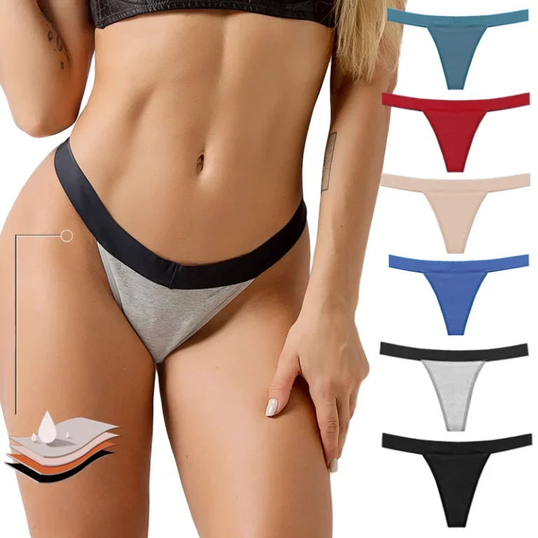 Plus-Size Period Thong front — plus-size fit and extended-size support