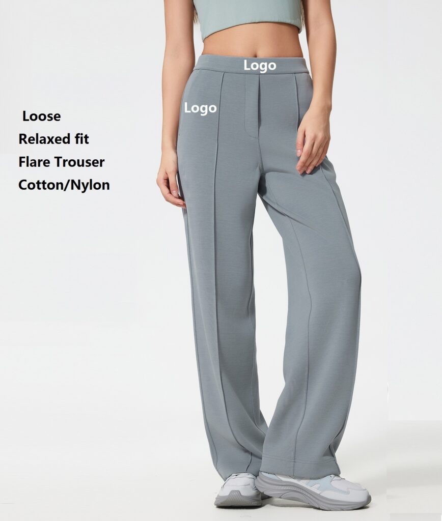 Plus-Size Activewear Pants: front fit showing silhouette, waistband and activewear coverage