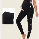 High-Waist Activewear Leggings: front fit showing silhouette, waistband and activewear coverage