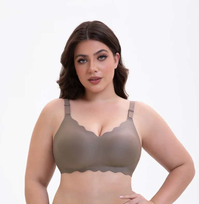 Plus-size wavy jelly-support bra 3388 reference photo