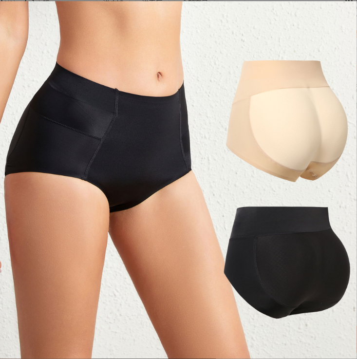Tummy-Control Shaping Brief (LJ-LI-3689): front fit showing silhouette, control panels and waistband