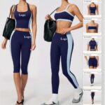 Color-Block Activewear Set (2567): front fit showing silhouette, waistband and activewear coverage