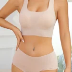 Plus-size seamless sports bra set B1688-24 reference photo
