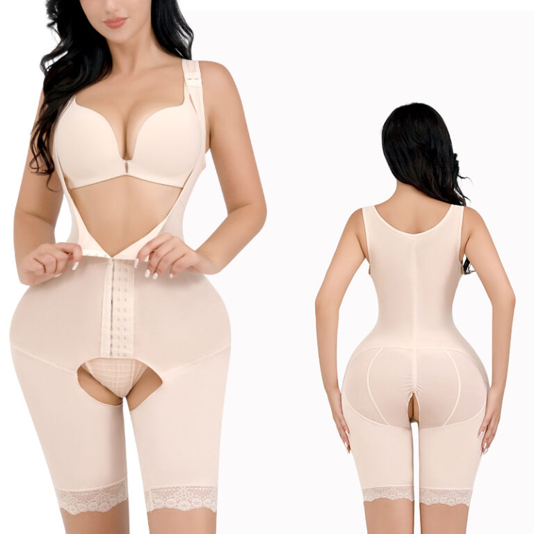 Tummy-Control Waist Trainer (31801): front fit showing silhouette, control panels and waistband
