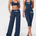 High-Waist Tummy-Control Activewear Set (4513): front fit showing silhouette, waistband and activewear coverage