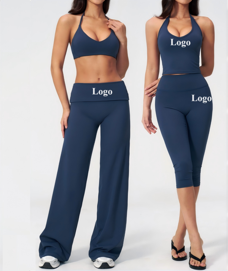 High-Waist Tummy-Control Activewear Set (4513): front fit showing silhouette, waistband and activewear coverage