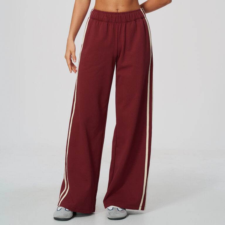 Color-Block Plus-Size Activewear Pants (ALI-1601975178493): front fit showing silhouette, waistband and activewear coverage