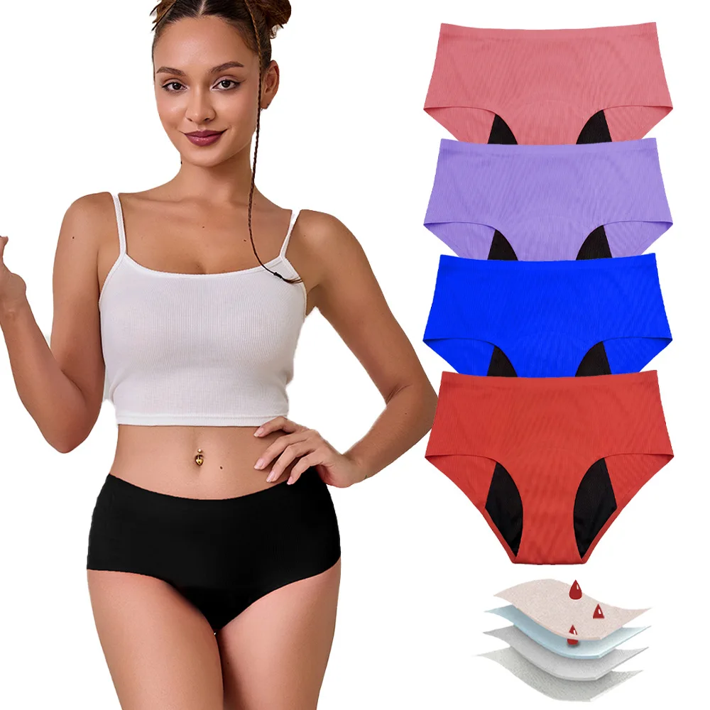 High-Waist Period Swim Panty front — high-waist coverage and waistband placement